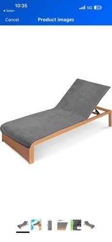 Sun lounger towel with flap - sun,