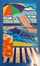 30"x60" Fun In The Sun Beach