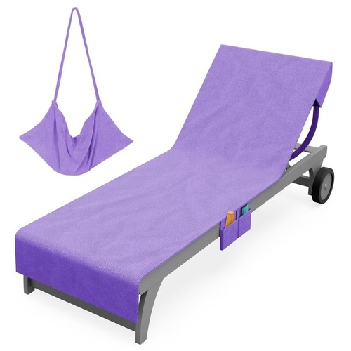 Sun lounger towel pockets - sun, 4